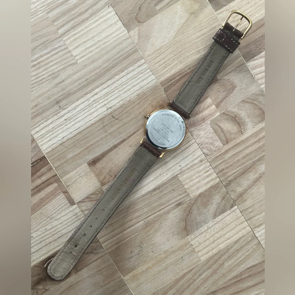 Hard Rock Cafe Orlando Vintage Watch Leather Strap Hard Rock Cafe Motif Dial